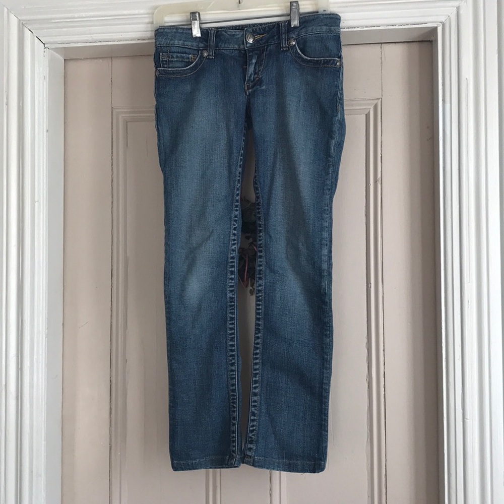YMI  7” rise pencil boot jeans